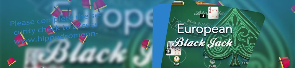 European blackjack online