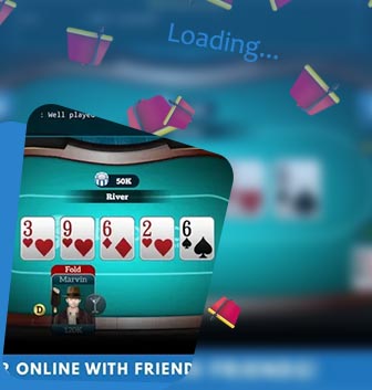Virtual texas holdem with friends in SA